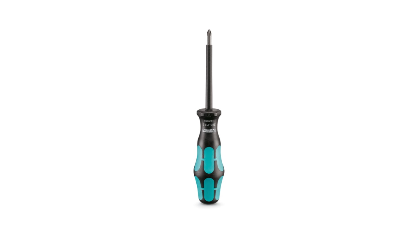 Cacciavite Phillips PH1 Phoenix Contact, lungh. lama 80 mm