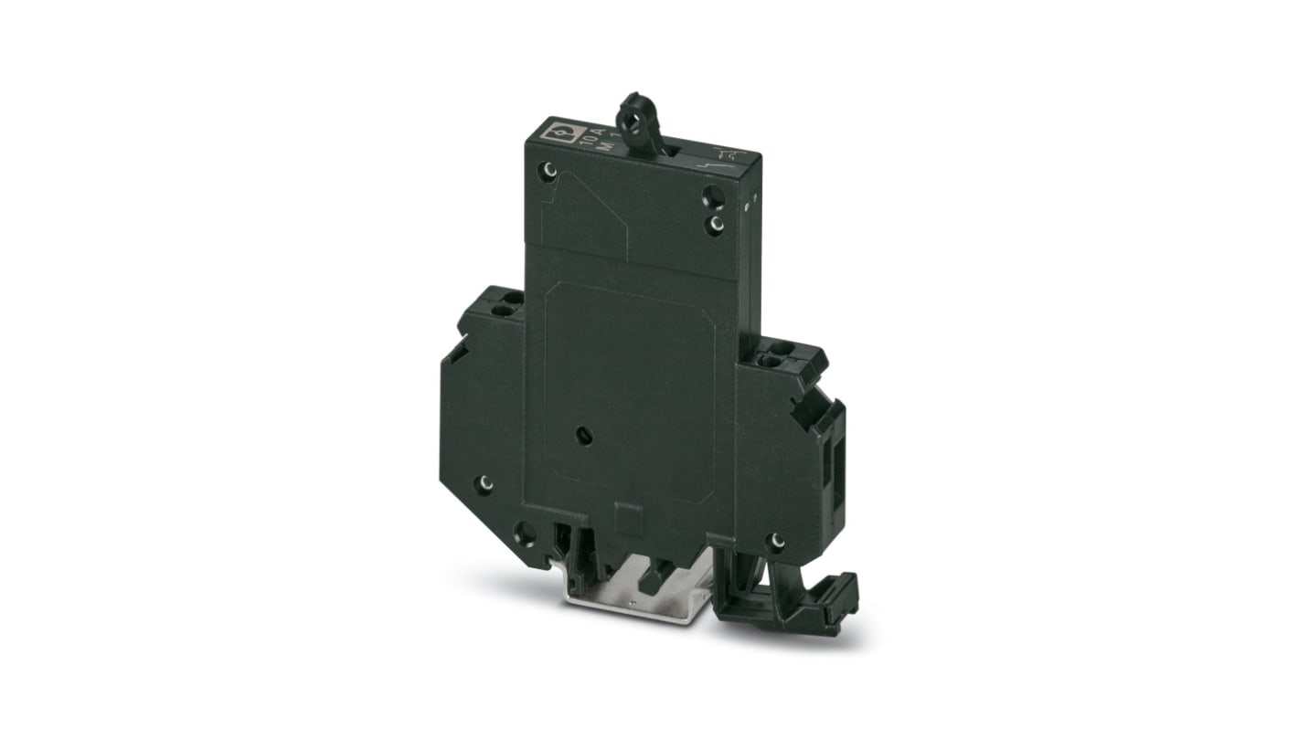 Phoenix Contact Thermal Magnetic Circuit Breaker - TMC  Single Pole 250V ac Voltage Rating DIN Rail, 10A Current Rating