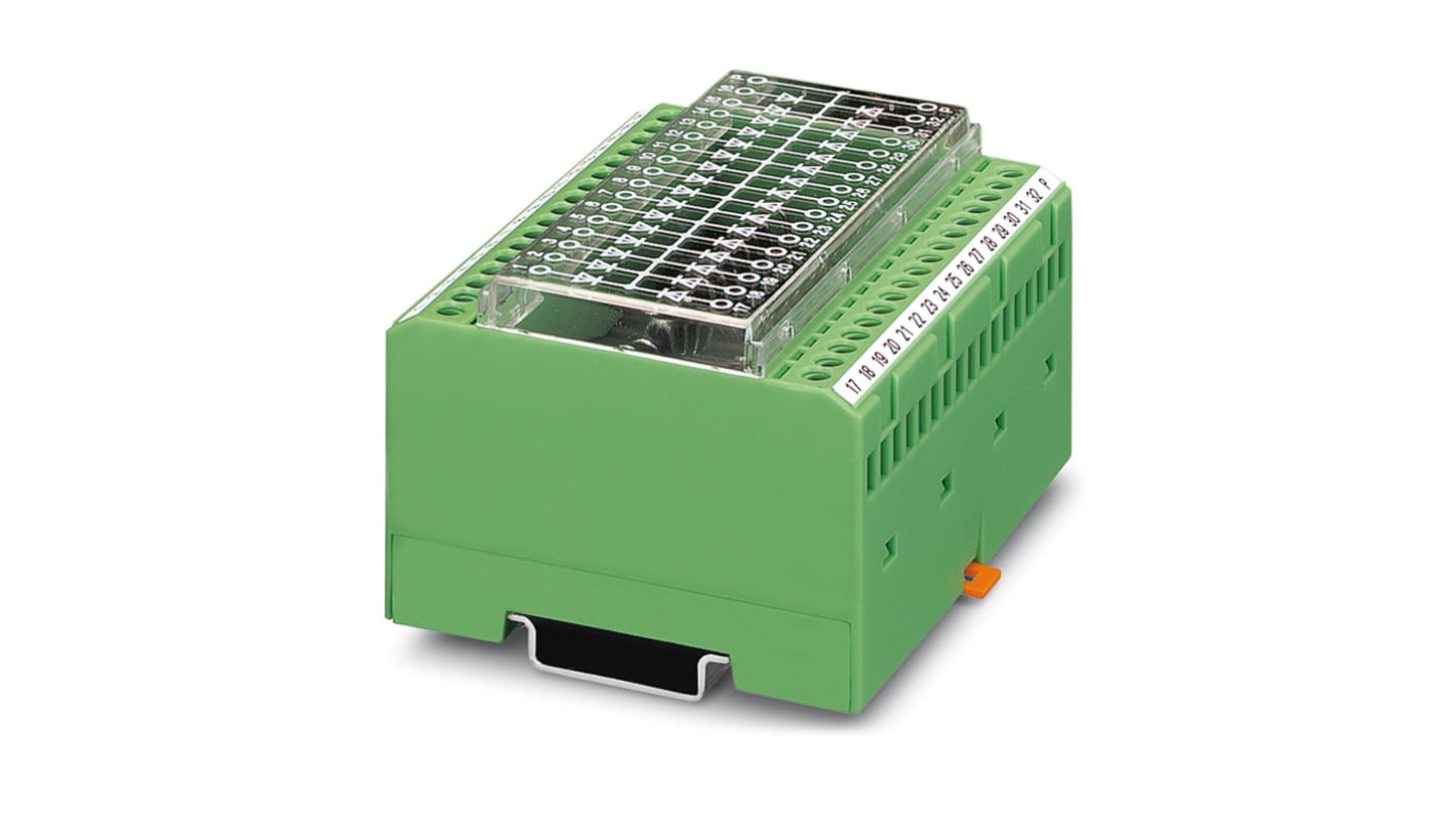 Phoenix Contact 2954918 EMG 90-DIO 32P Series Green, 0.2 → 4mm², Screw Termination
