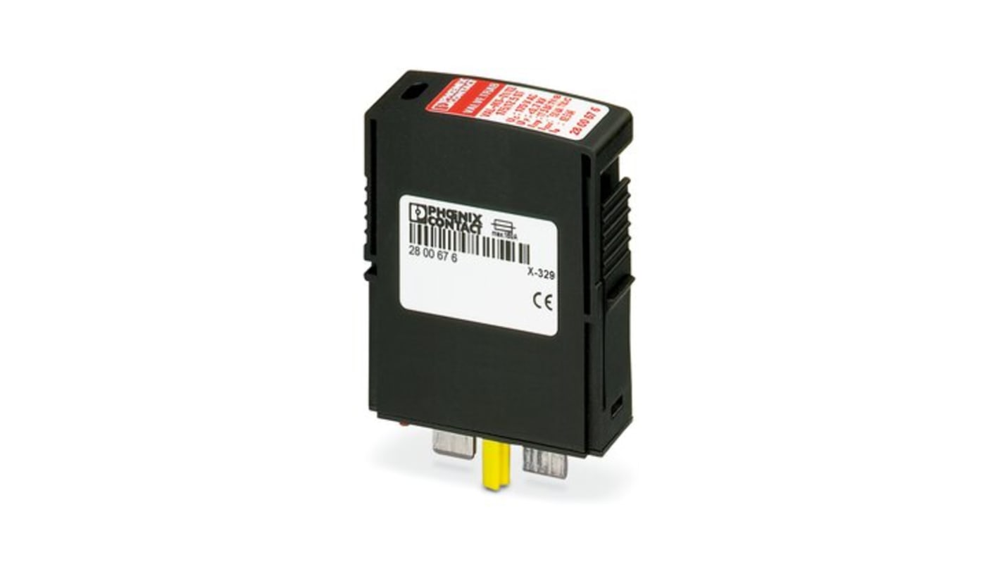 Phoenix Contact, VAL Surge Protection Plug 175 V AC Maximum Voltage Rating 65kA Maximum Surge Current