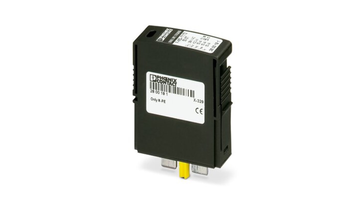Phoenix Contact, GDT Surge Protection Plug 264 V AC Maximum Voltage Rating 80kA Maximum Surge Current