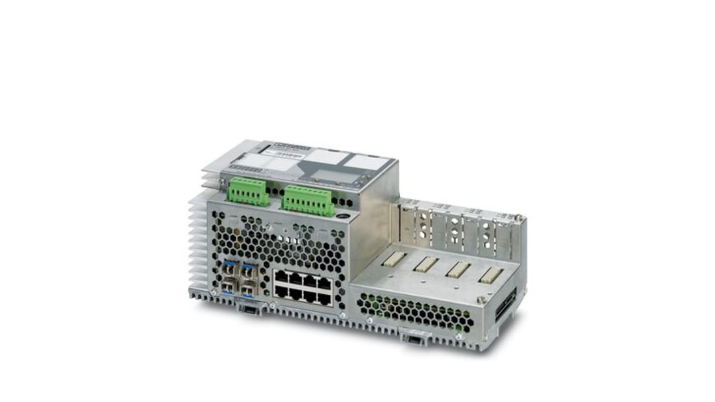 Phoenix Contact FL SWITCH GHS 12G/8 Series DIN Rail Mount Industrial Ethernet Switch, 8 RJ45 Ports, 10/100/1000Mbit/s