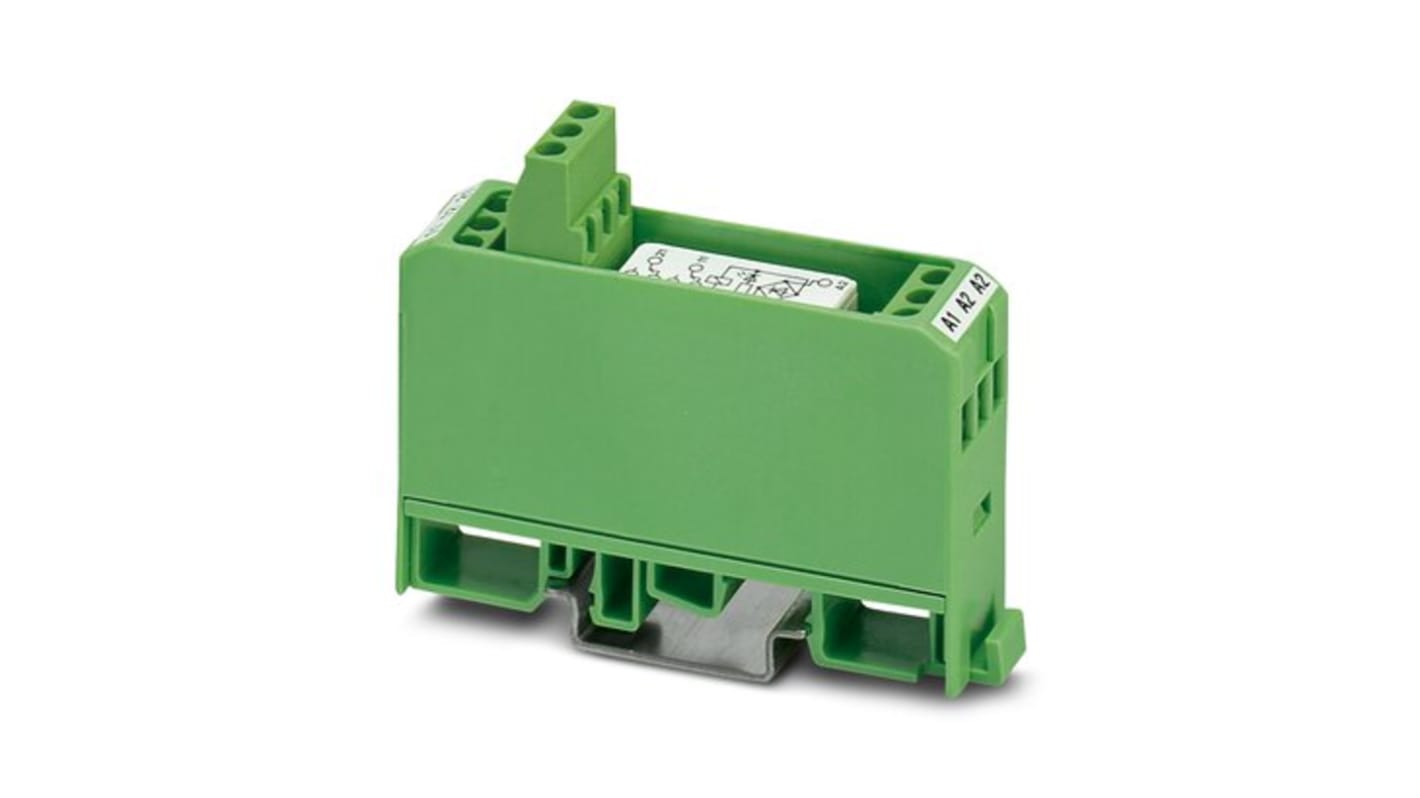 Phoenix Contact EMG Series Relay Module, DIN Rail Mount, 48V Coil, DPDT, 5A Load