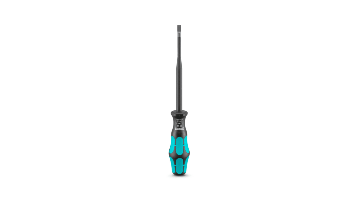 Phoenix Contact Straight  Screwdriver, 1.0 x 5.5 mm Tip, 125 mm Blade, VDE/1000V, 223 mm Overall
