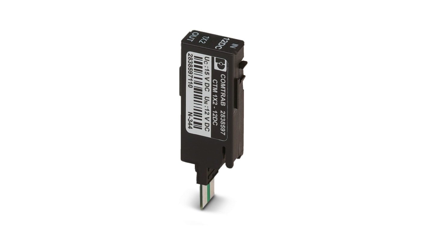 Phoenix Contact, CTM Surge Protection Plug 12 VDC Maximum Voltage Rating