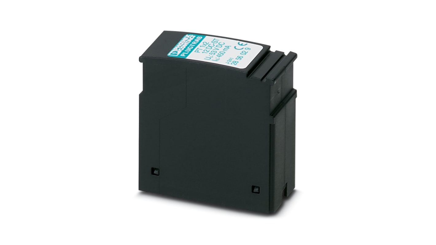 Phoenix Contact, PT Surge Protection Plug 12 VDC Maximum Voltage Rating