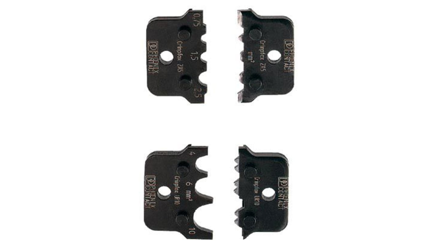 Phoenix Contact, CRIMPFOX LC Crimp Tool Die, Tubular Cable Lug, Wire size 0.75 → 2.5mm²