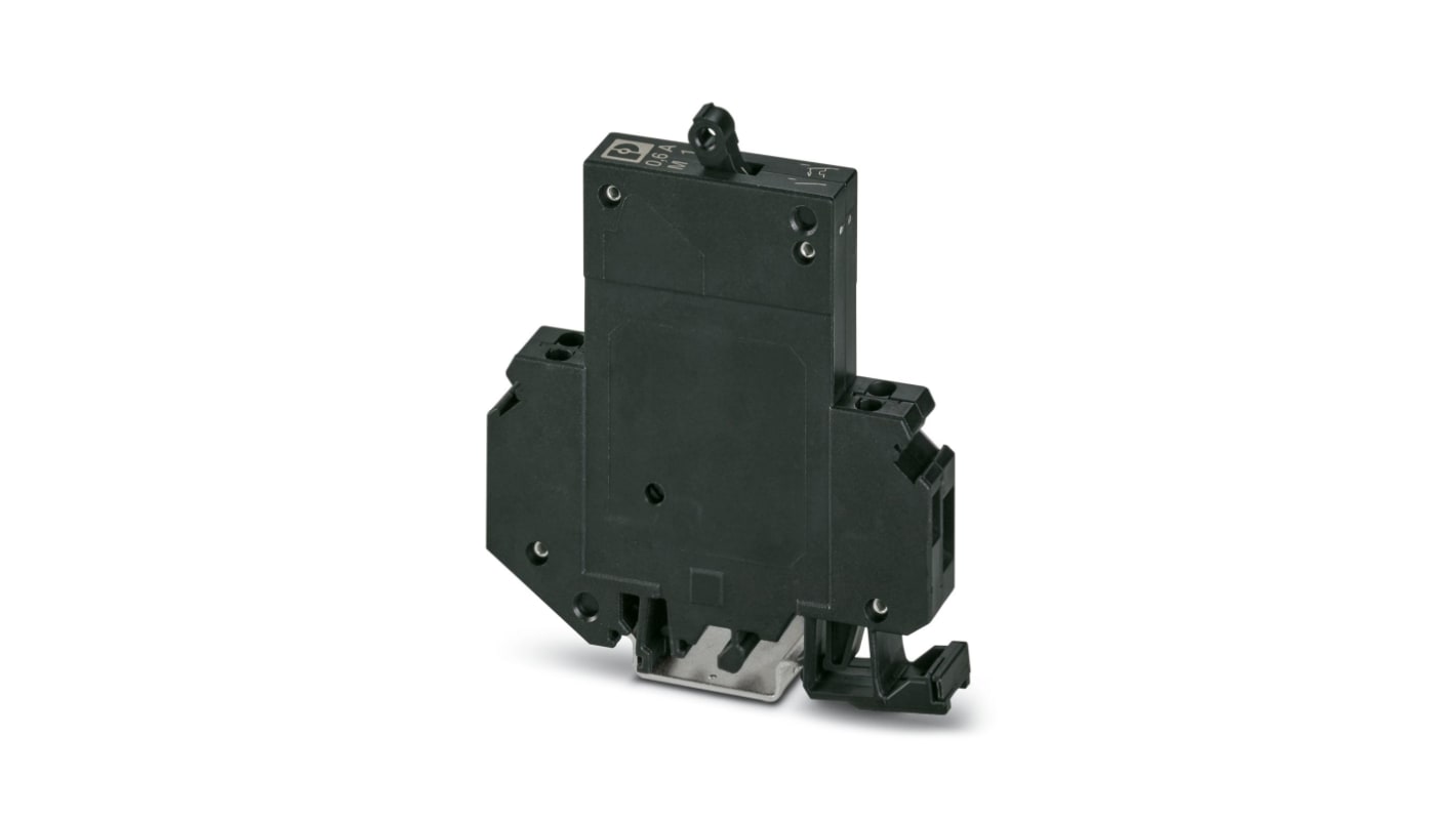 Phoenix Contact Thermal Magnetic Circuit Breaker - TMC  Single Pole 250V ac Voltage Rating DIN Rail, 600mA Current