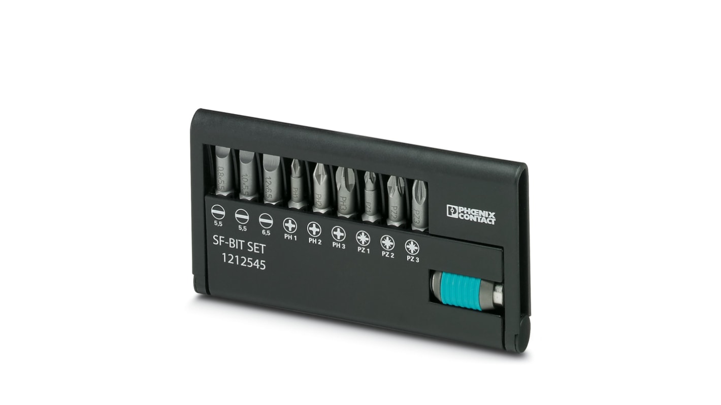 Phoenix Contact Tool Set 10 Pieces, Phillips
