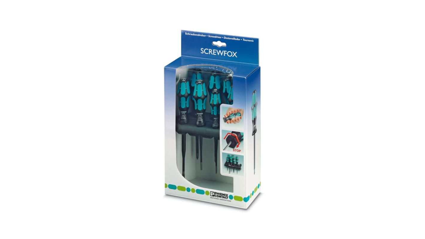 Phoenix Contact Tool Set 7 Pieces, Phillips