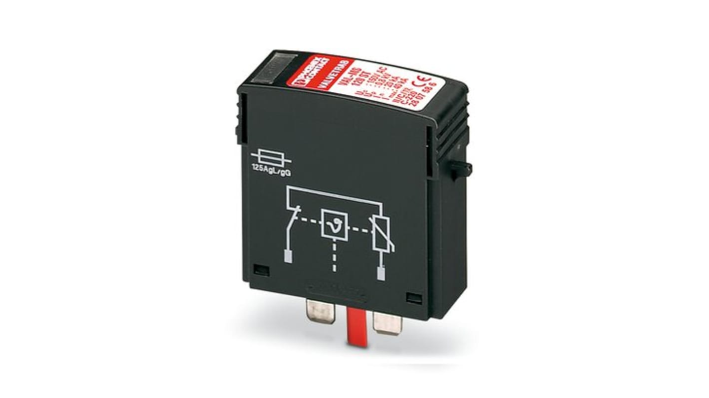Phoenix Contact, VAL Surge Protection Plug 580 V AC Maximum Voltage Rating 30kA Maximum Surge Current