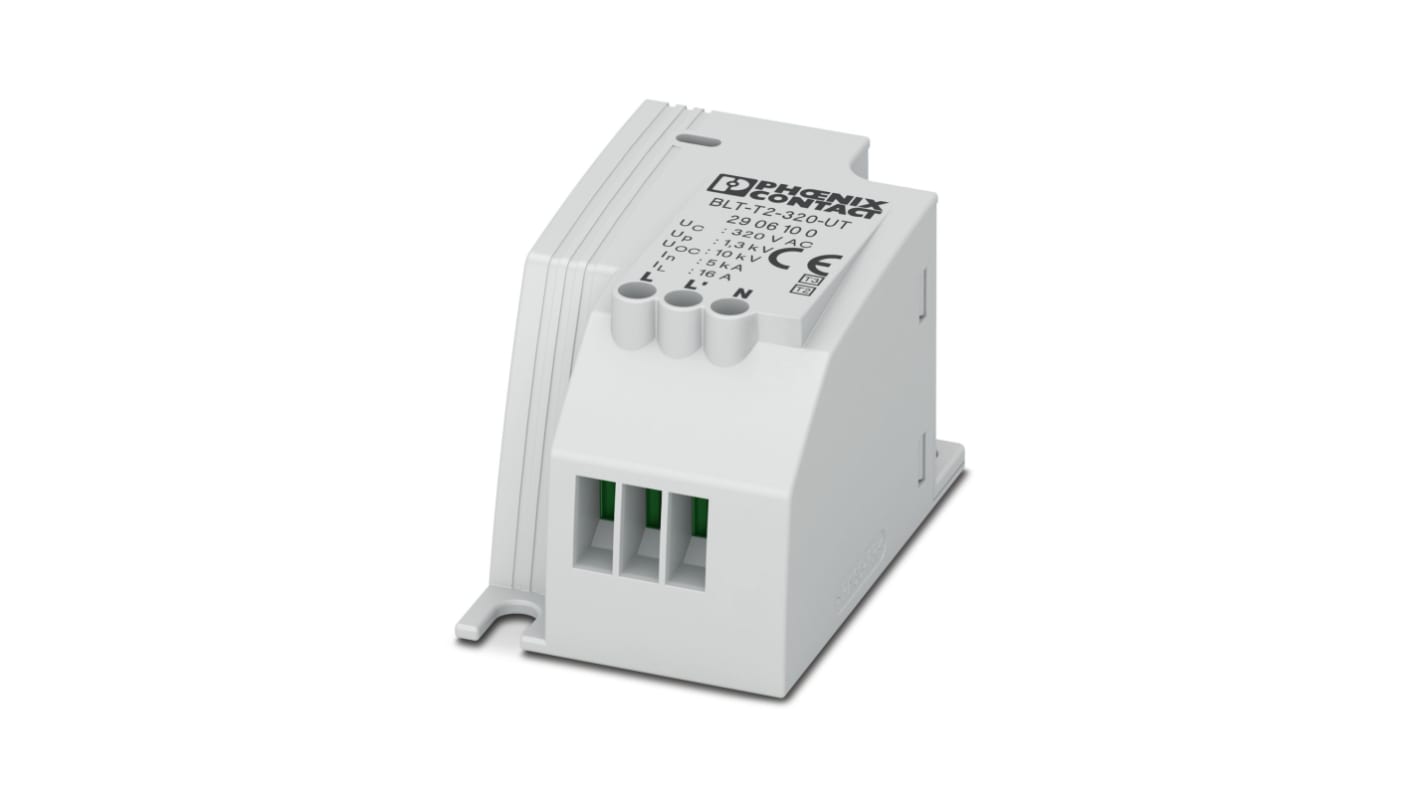 Phoenix Contact 1 Phase Surge Arrester, DIN Rail Mount