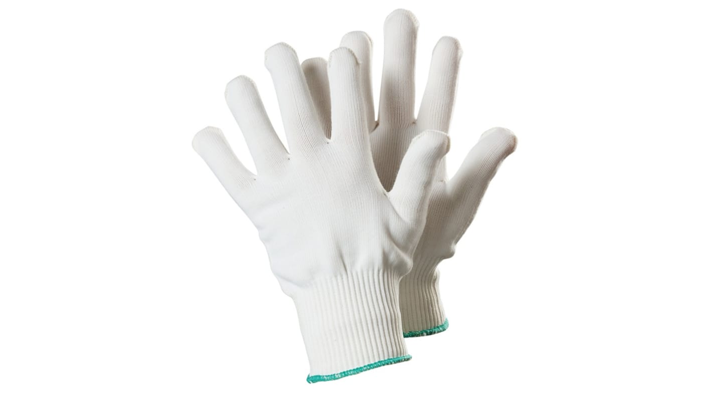 Tegera TEGERA White Cotton, Nylon Dry Environment Work Gloves, Size 6