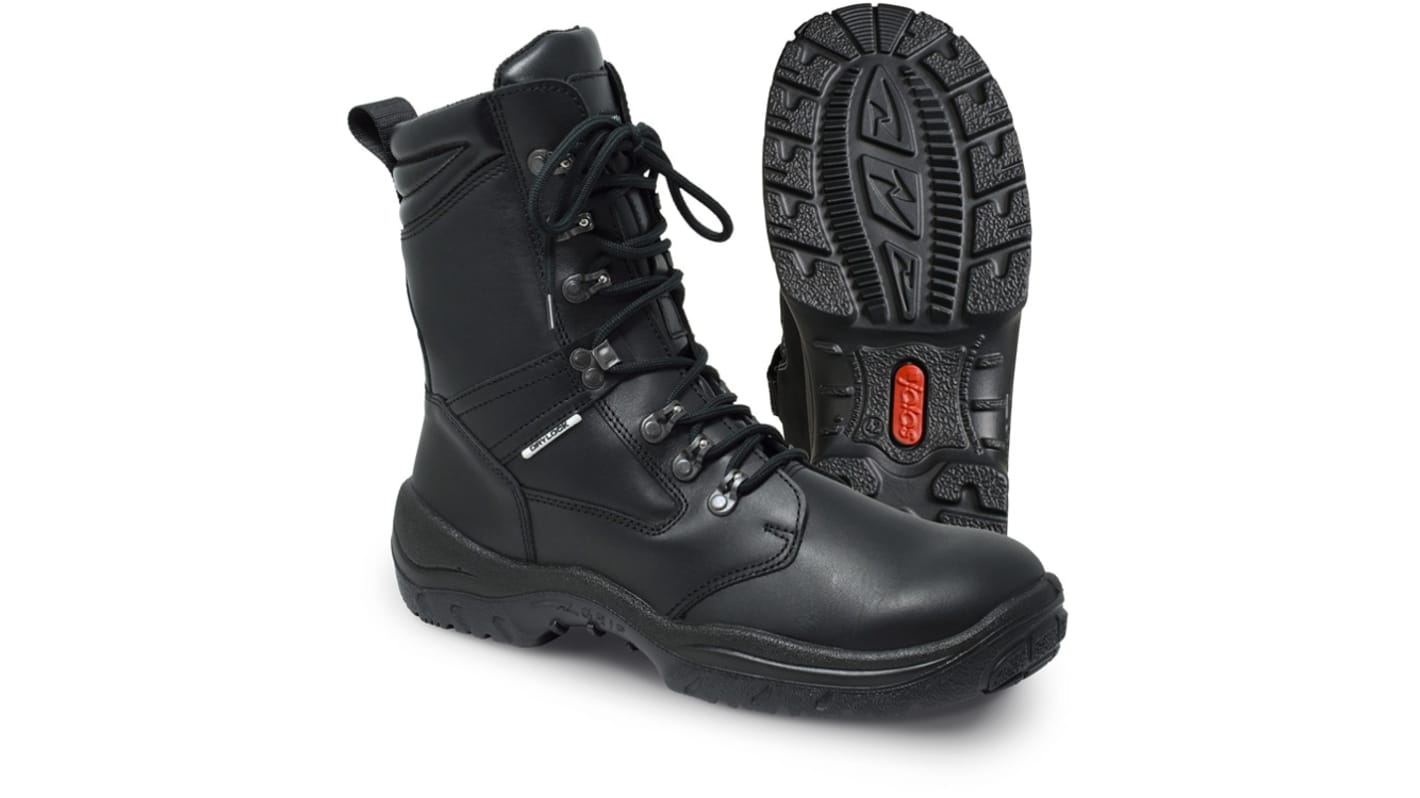 Jalas 3322 Unisex Black Safety Shoes, UK 10.5, EU 45