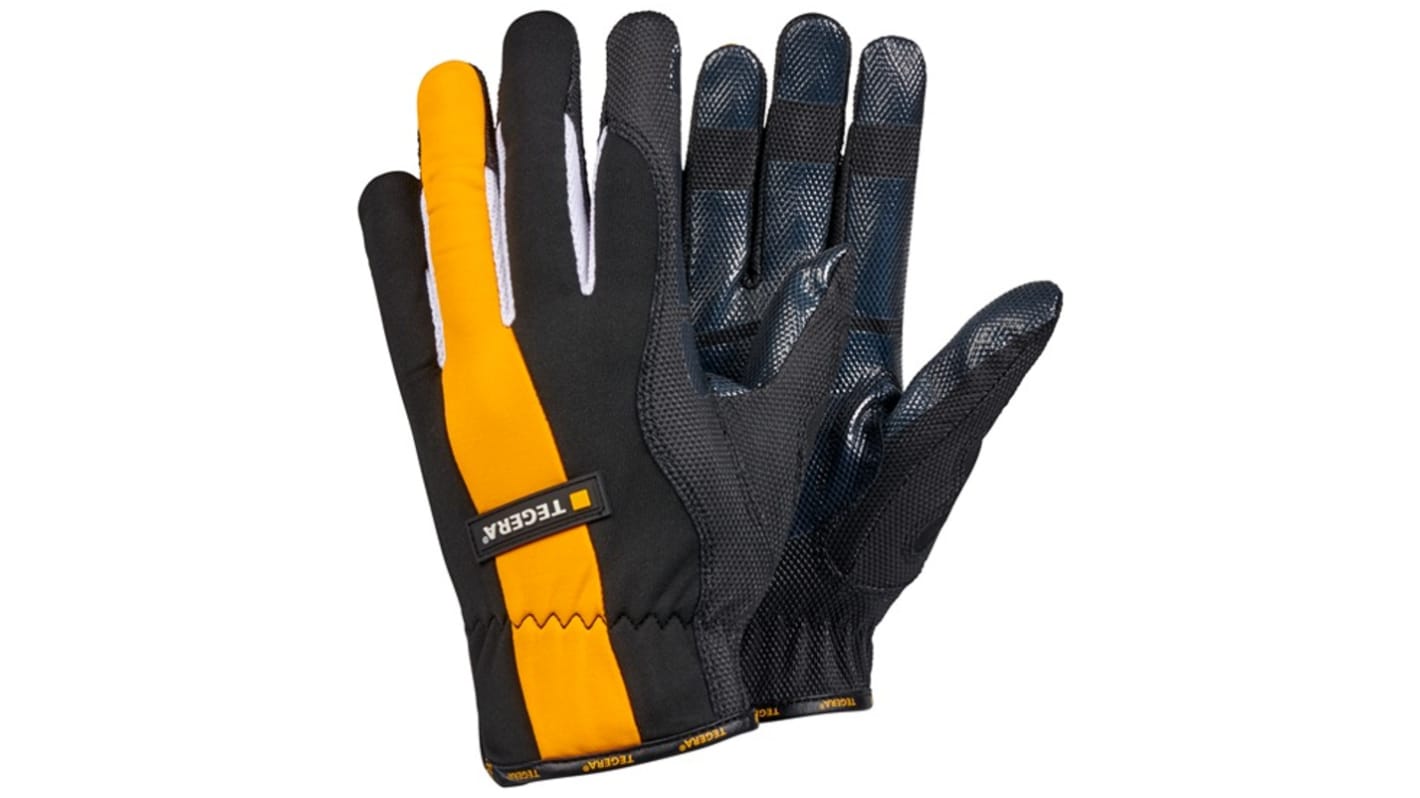 Tegera TEGERA Synthetic Leather Dry Environment Work Gloves, Size 9