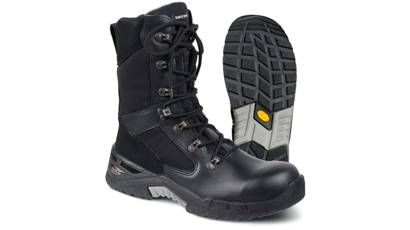 Jalas 9552 Unisex Black Safety Shoes, UK 10, EU 44