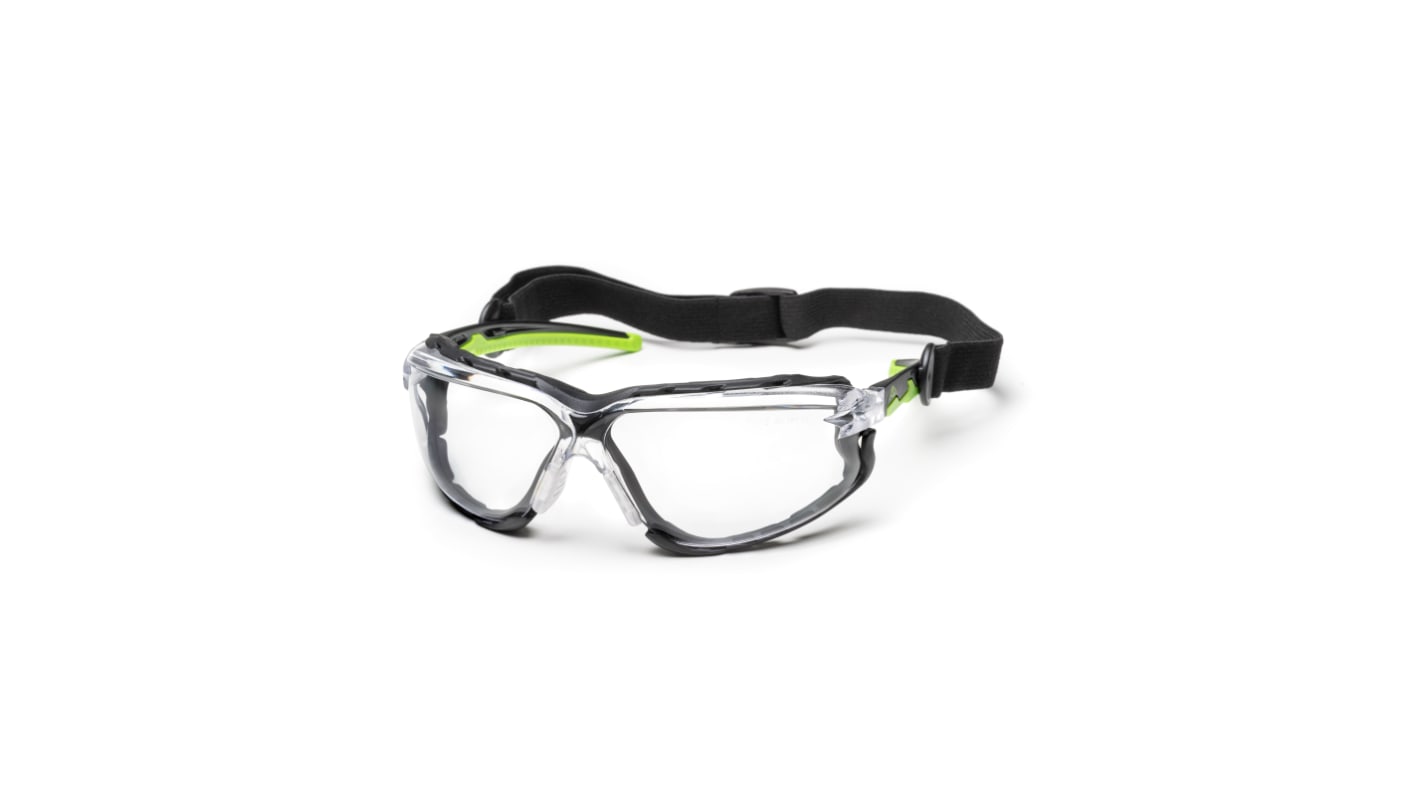 Active Gear V640 Safety Glasses, Clear PC Lens