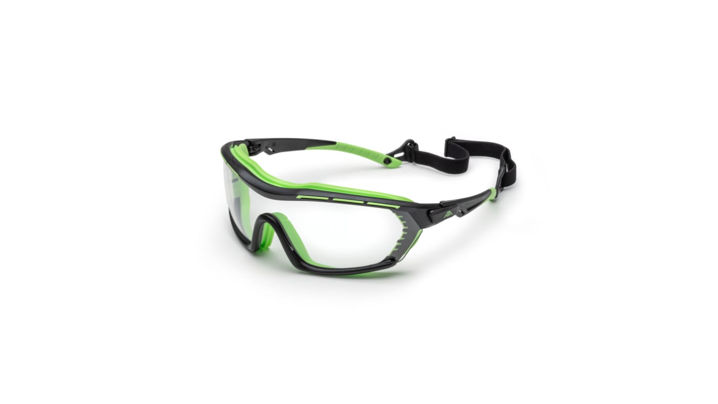 Active Gear V650 Safety Glasses, Clear PC Lens