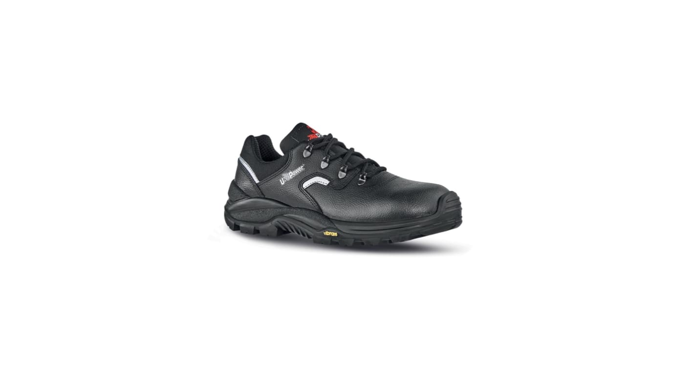 UPower ERUPTION Unisex Black Composite Toe Capped Safety Shoes, UK 6, EU 39