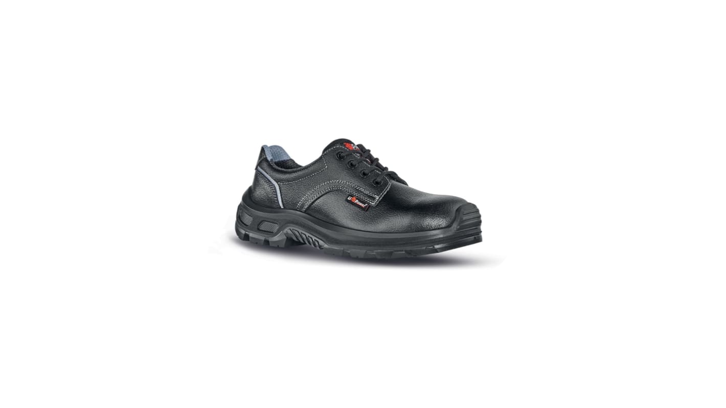 UPower TIGER Unisex Black Composite Toe Capped Safety Shoes, UK 6, EU 39