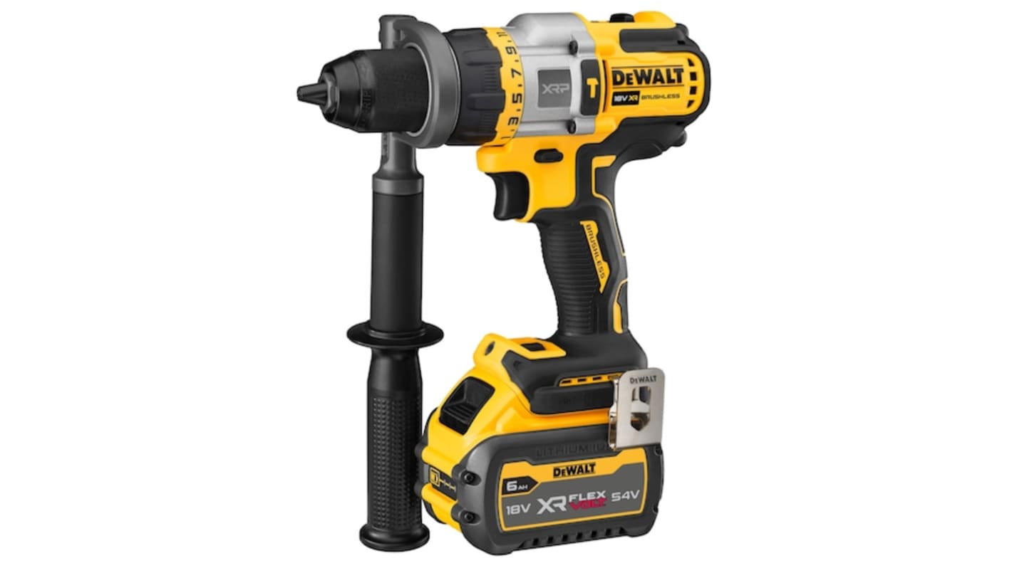 DeWALT DCD999T 18V Cordless Hammer Drill Li-Ion, Euro Plug