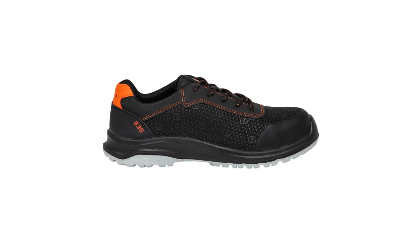 Parade RALLEYE Unisex Black Safety Trainers, UK 10, EU 45