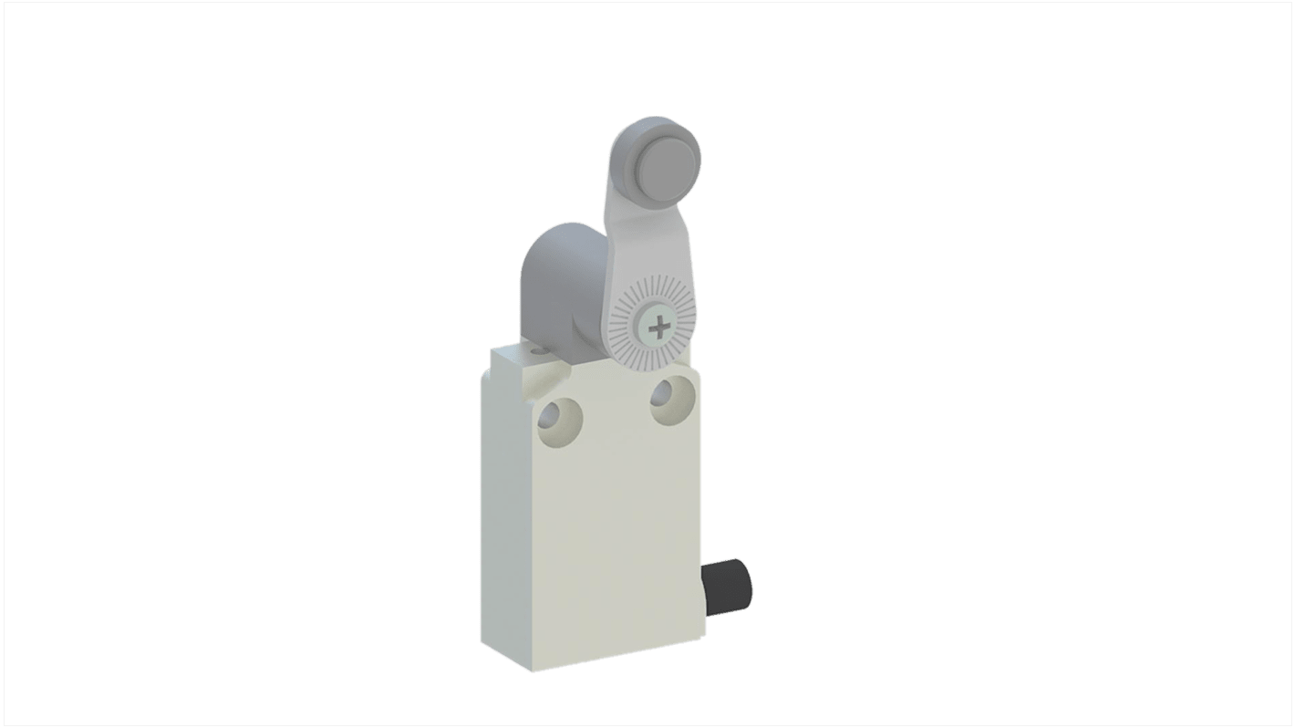 RS PRO Roller Lever Limit Switch, 1NO/1NC, IP67, Zamak Zinc Alloy Housing, 240V ac Max, 4A Max