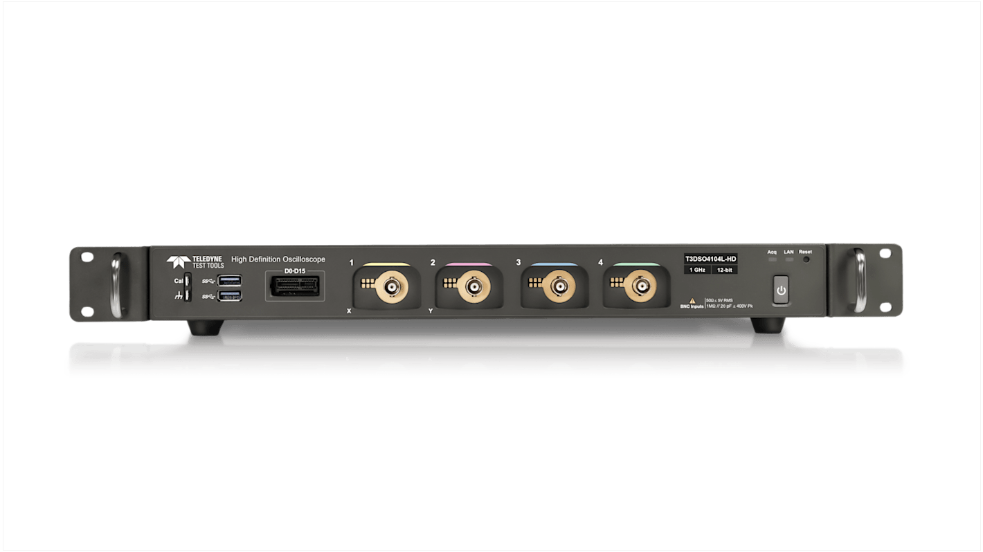Teledyne LeCroy T3DSO4000L-HD Series, 1GHz Bench Oscilloscope, 4 Analogue Channels, 16 Digital Channels