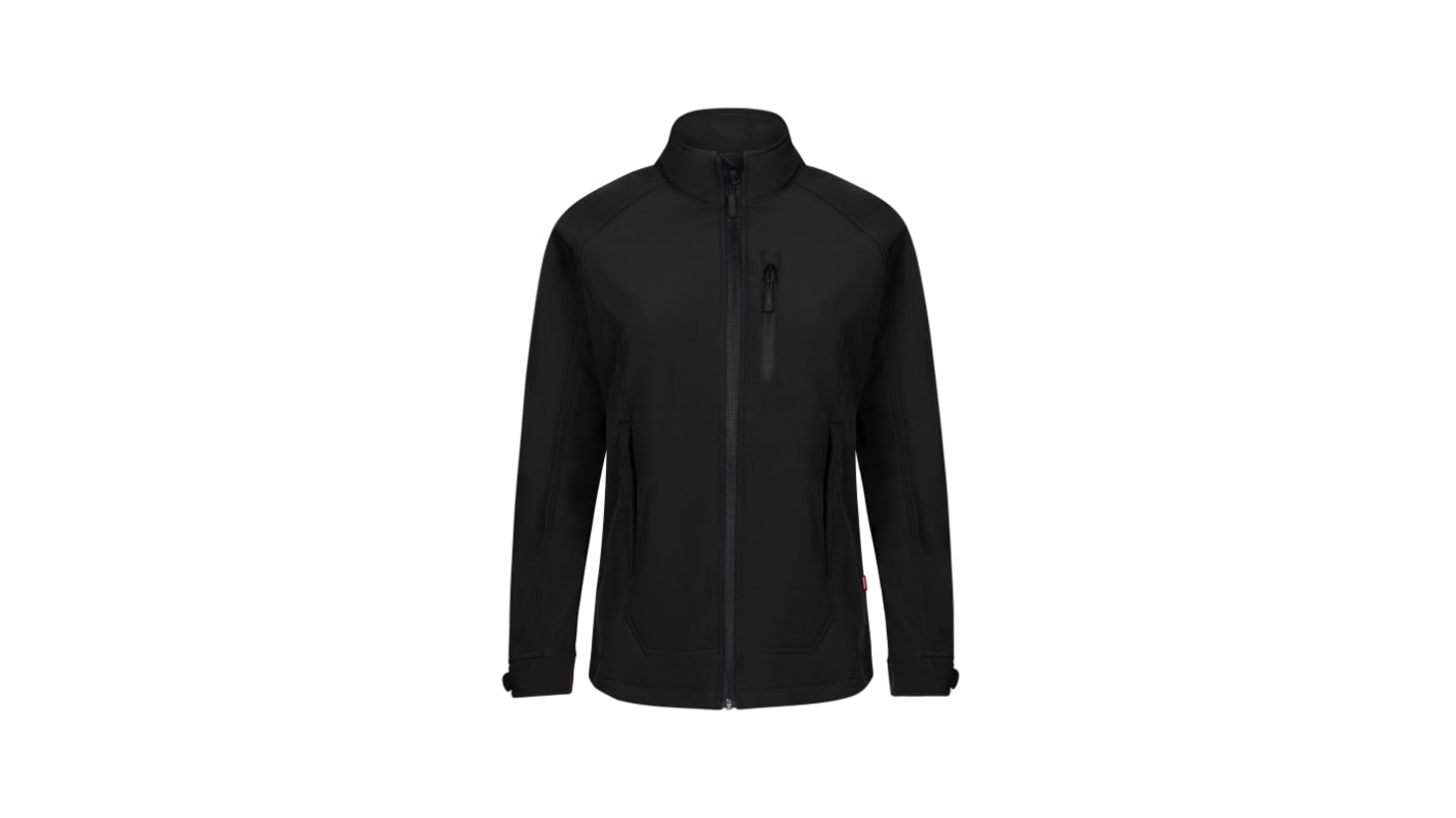 Velilla 206005W Black, Comfortable, Soft Softshell Jacket, XS