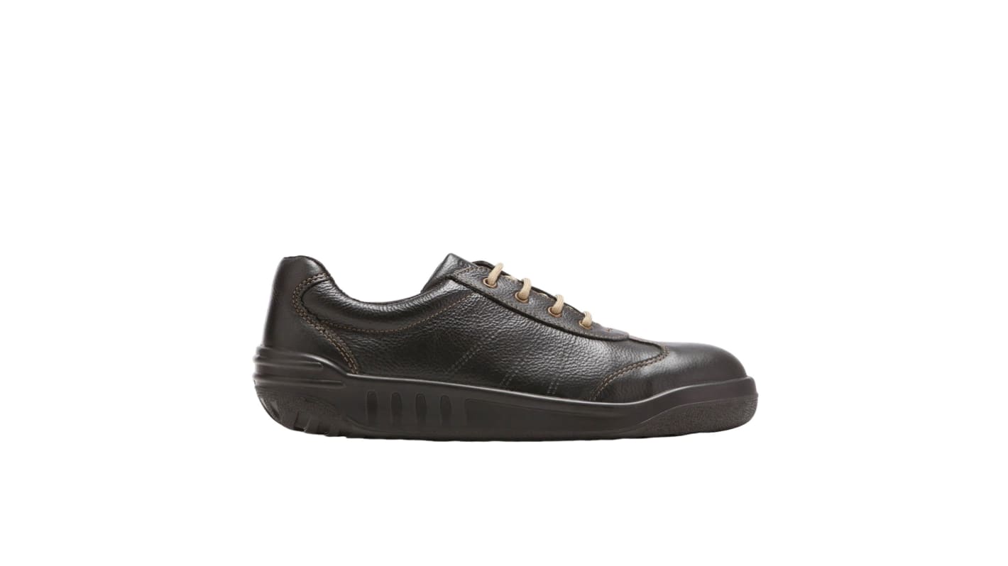 Parade Josio Unisex Black Steel Toe Capped Low safety shoes, UK 5, EU 38