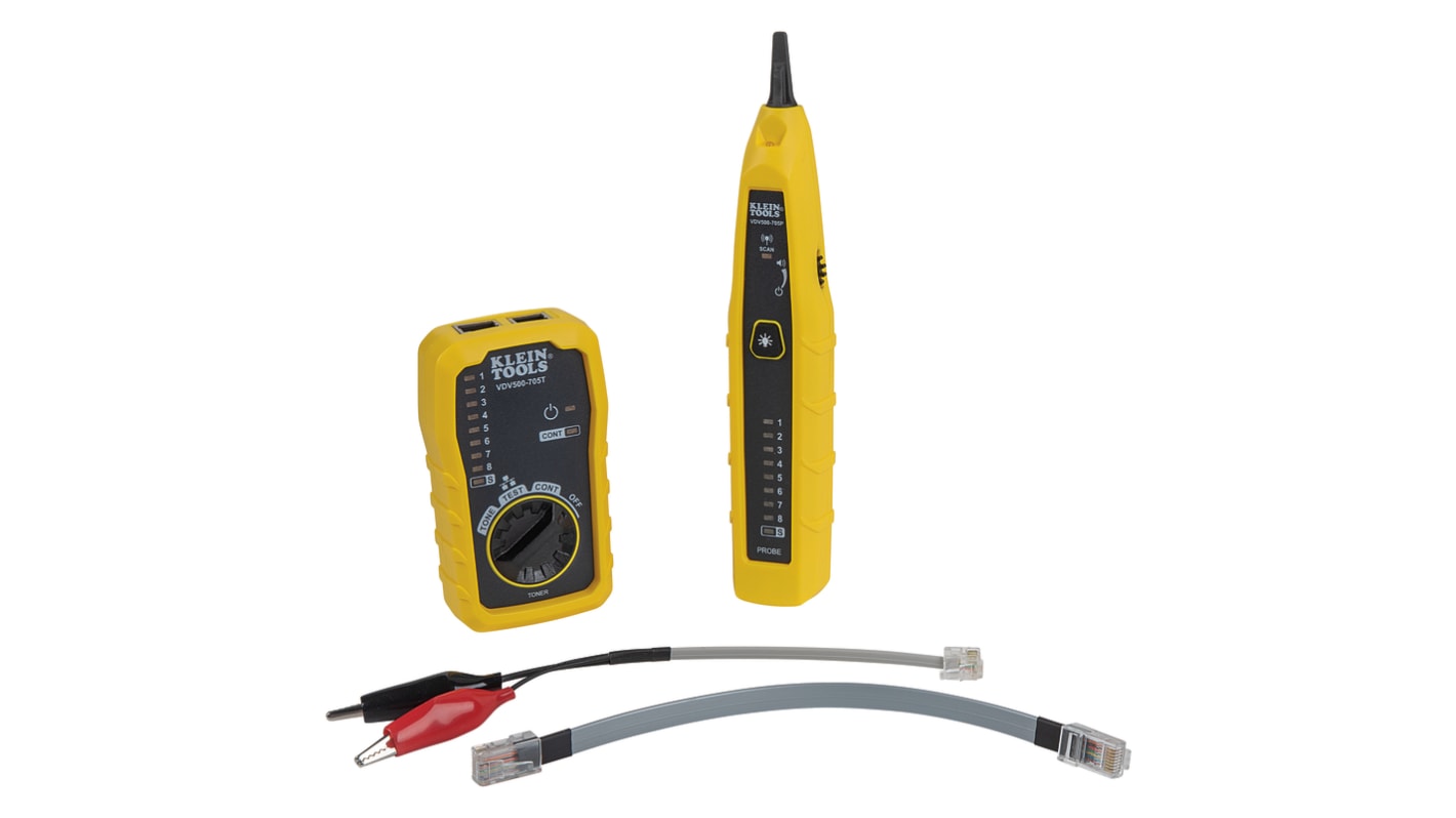 Klein Tools Multimedia Cable Tester Kit RJ45, VDV500-705