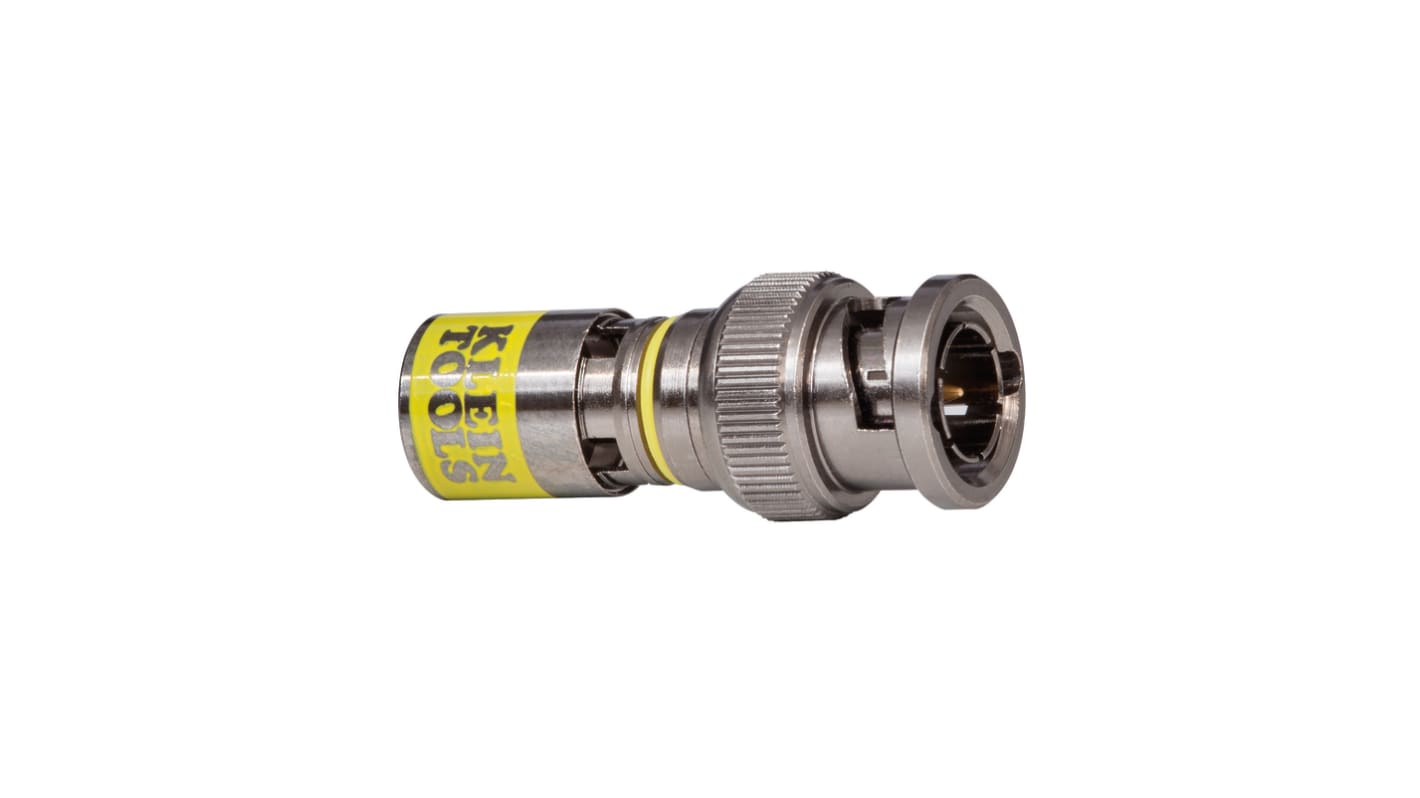 Klein Tools Universal Series, Jack Cable Mount BNC Connector, Straight Body