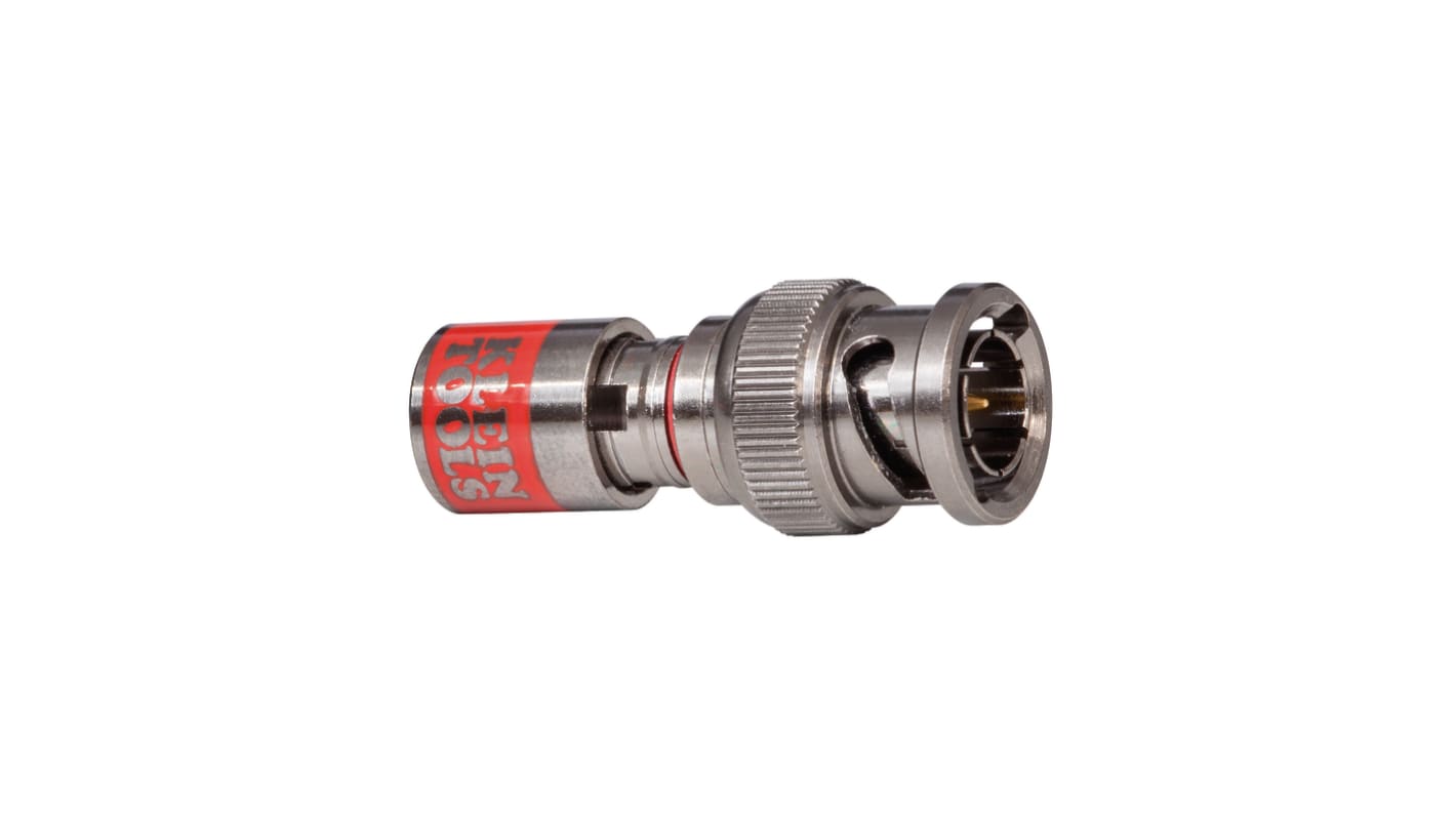 Klein Tools Universal Series, Jack Cable Mount BNC Connector, Straight Body