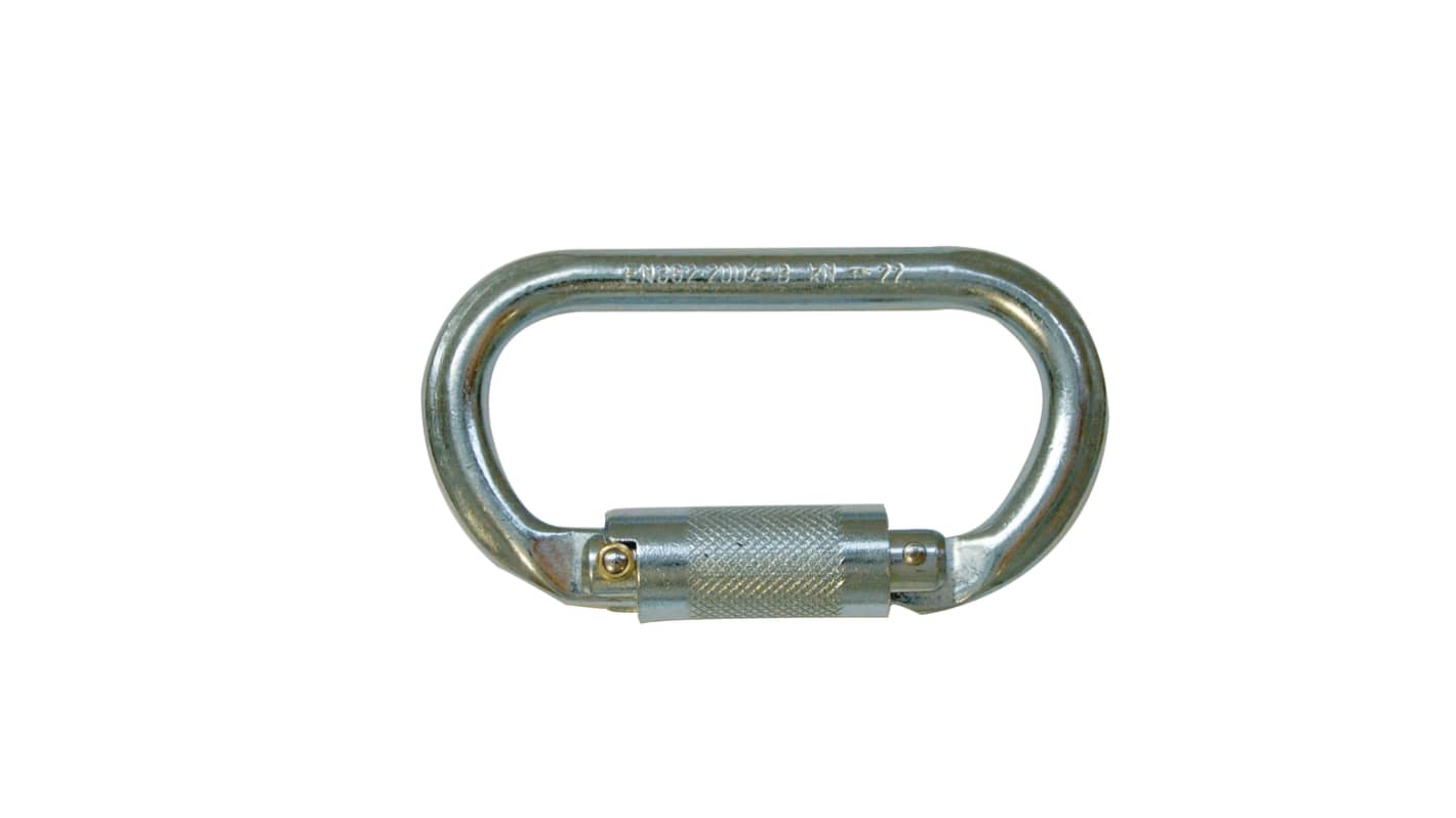NEOFEU Sikkerhedskarabinhager, Stål 18mm Drejelås 22kN