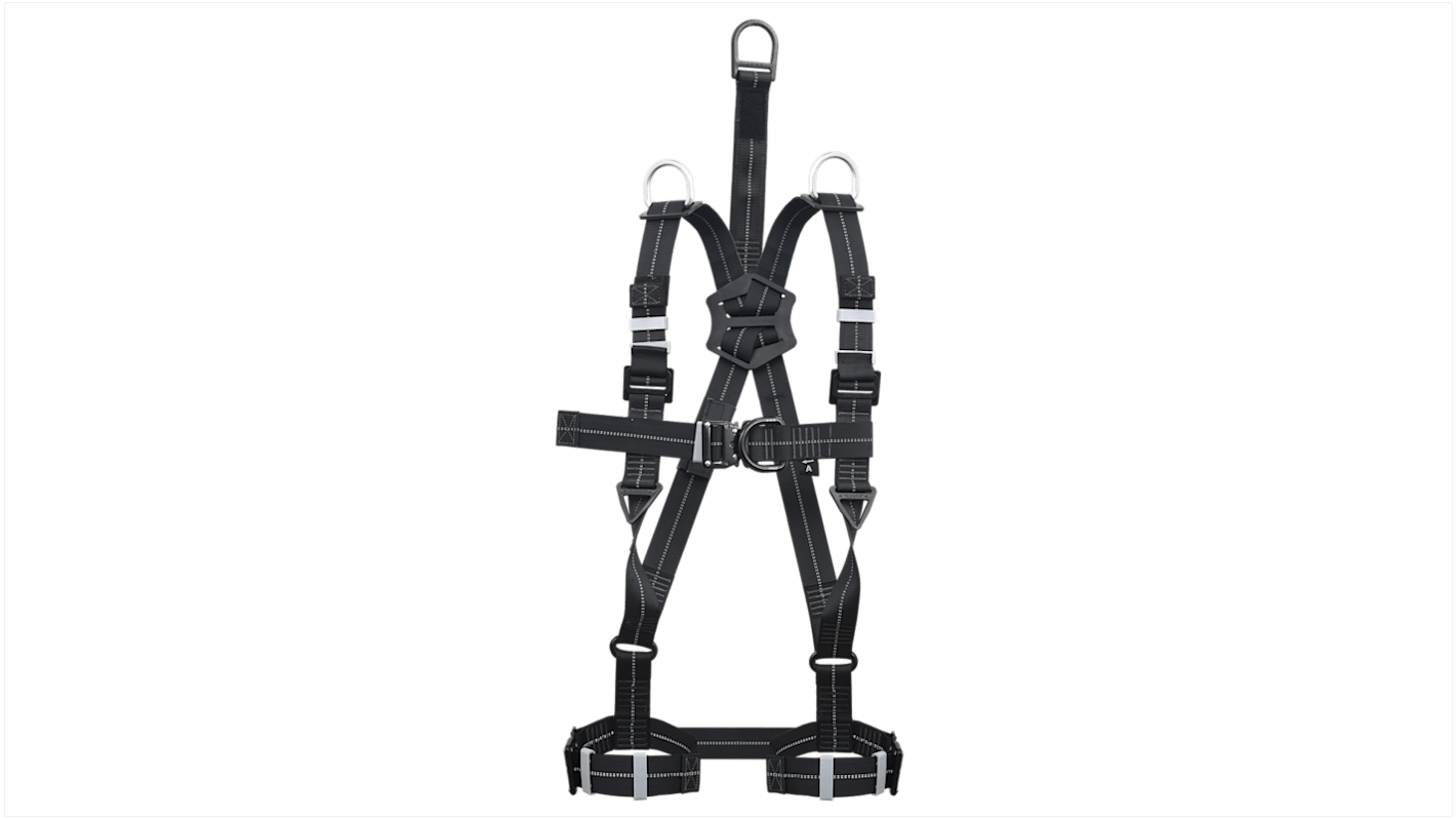 Arnés de seguridad KRATOS SAFETY, talla S/M, fijación Parte posterior - parte delantera, máx. 140kg