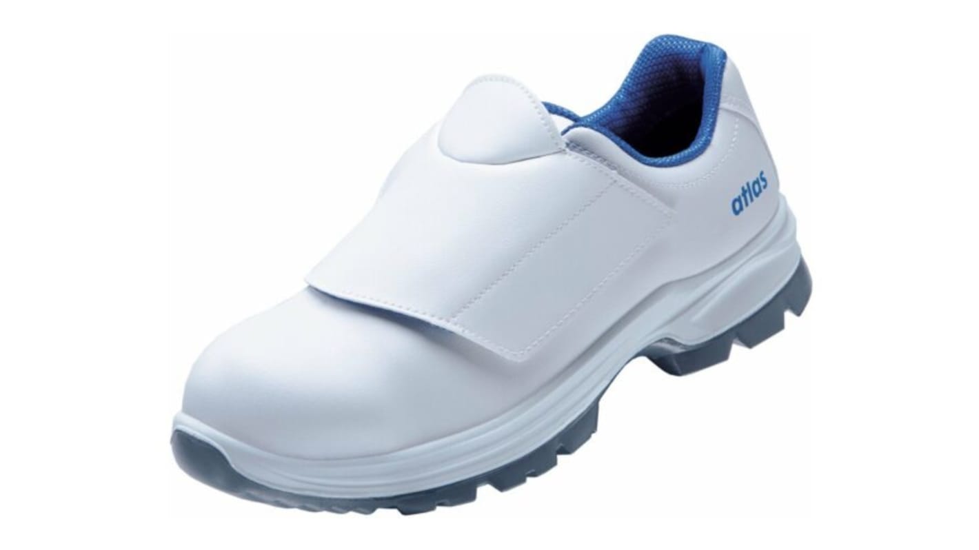 Atlas Safety Shoes CL 178 BOA Unisex White Safety Shoes, UK 8, EU 40