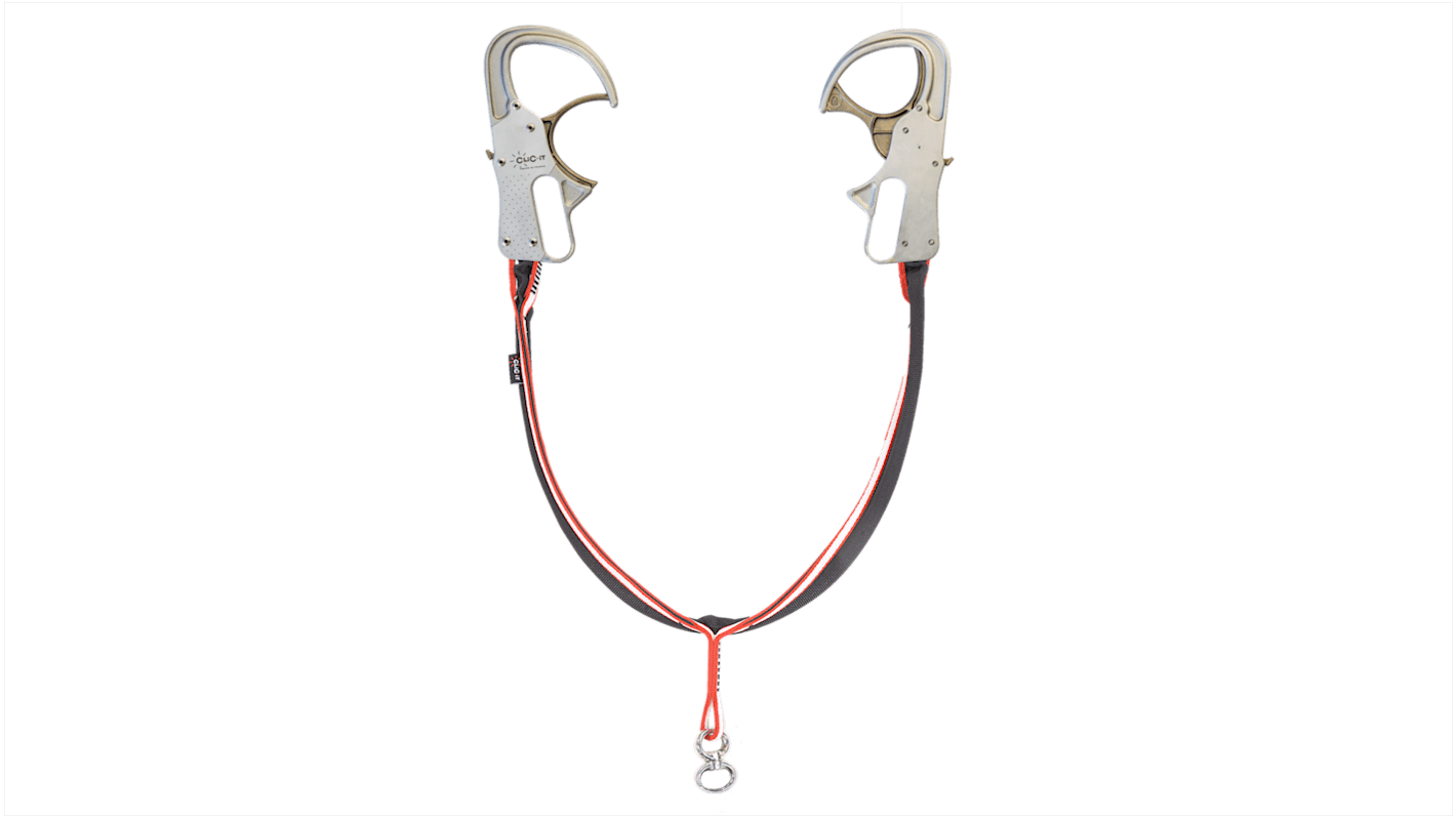 CLiC-iT 1170mm Fall Arrest Lanyard Twist Lock Karabiner Single