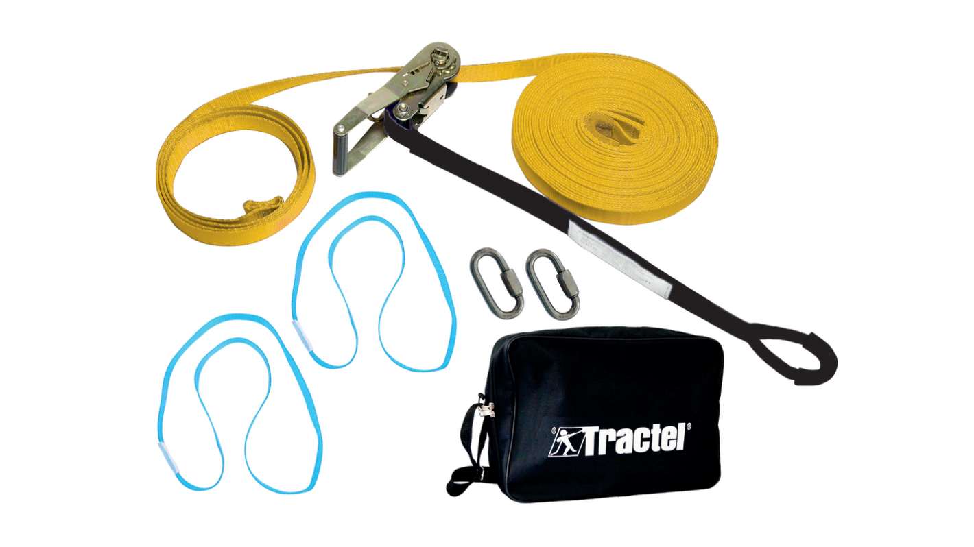 Ligne de vie Temporaire Tractel 2060 20m Utilisation horizontale