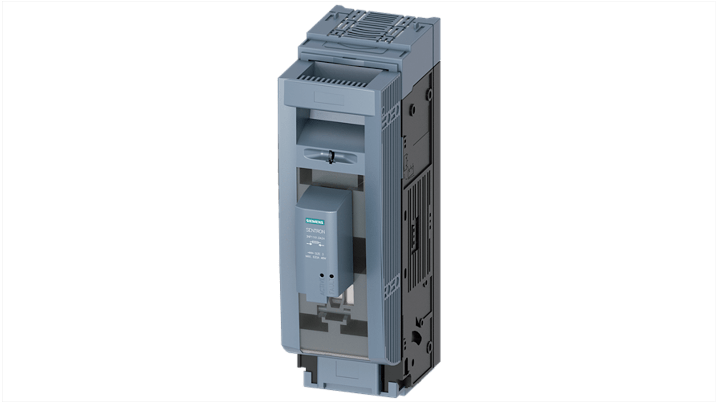 Siemens Fuse Switch Disconnector, 1 Pole, 630A Max Current