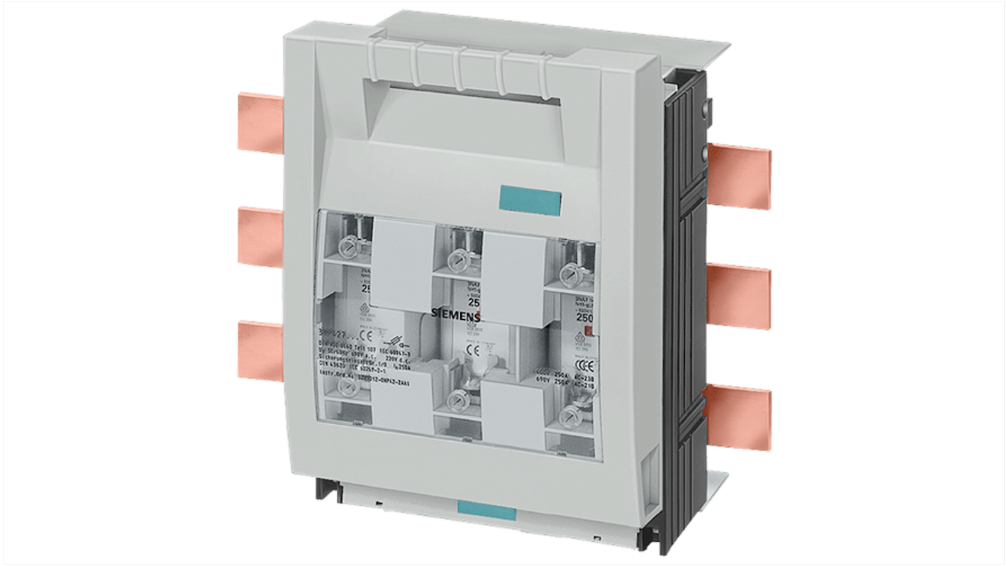 Siemens Fuse Switch Disconnector, 3 Pole, 160A Max Current