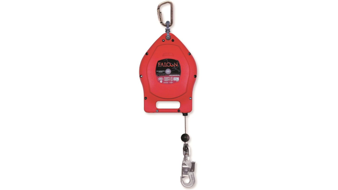 Dispositivo anticaídas retráctil Honeywell Safety Doble Acero inoxidable, longitud de 10m