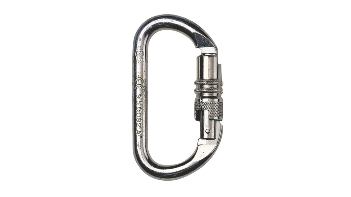 Honeywell Safety Sikkerhedskarabinhager, Stål 17mm Automatisk lås 25kN