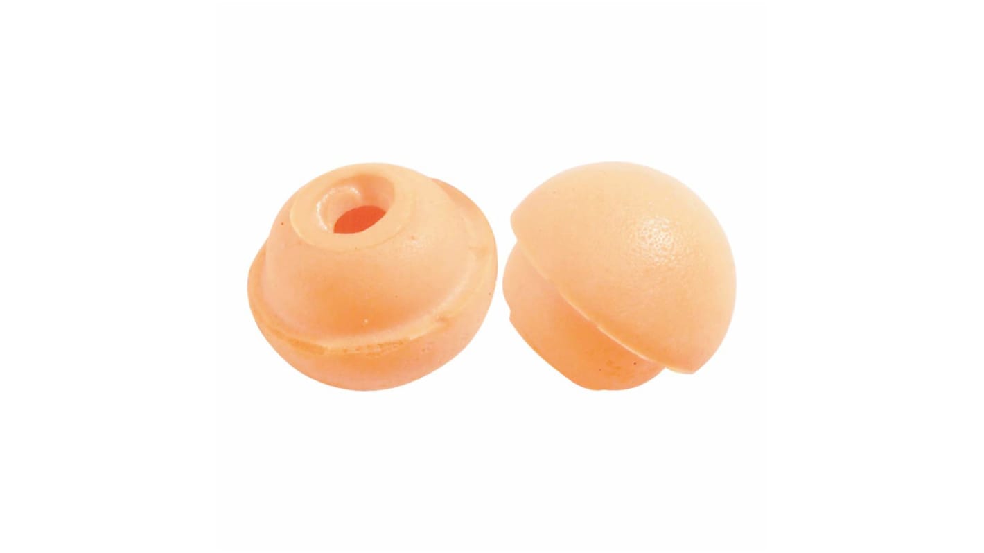 Honeywell Safety Percap Series Orange Disposable Band Ear Plugs