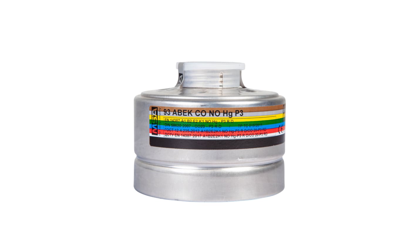 Filter MSA Safety Series 93 Ammonia, Gas, Sulphur Dioxide, Vapour for use with Facepieces 10160507
