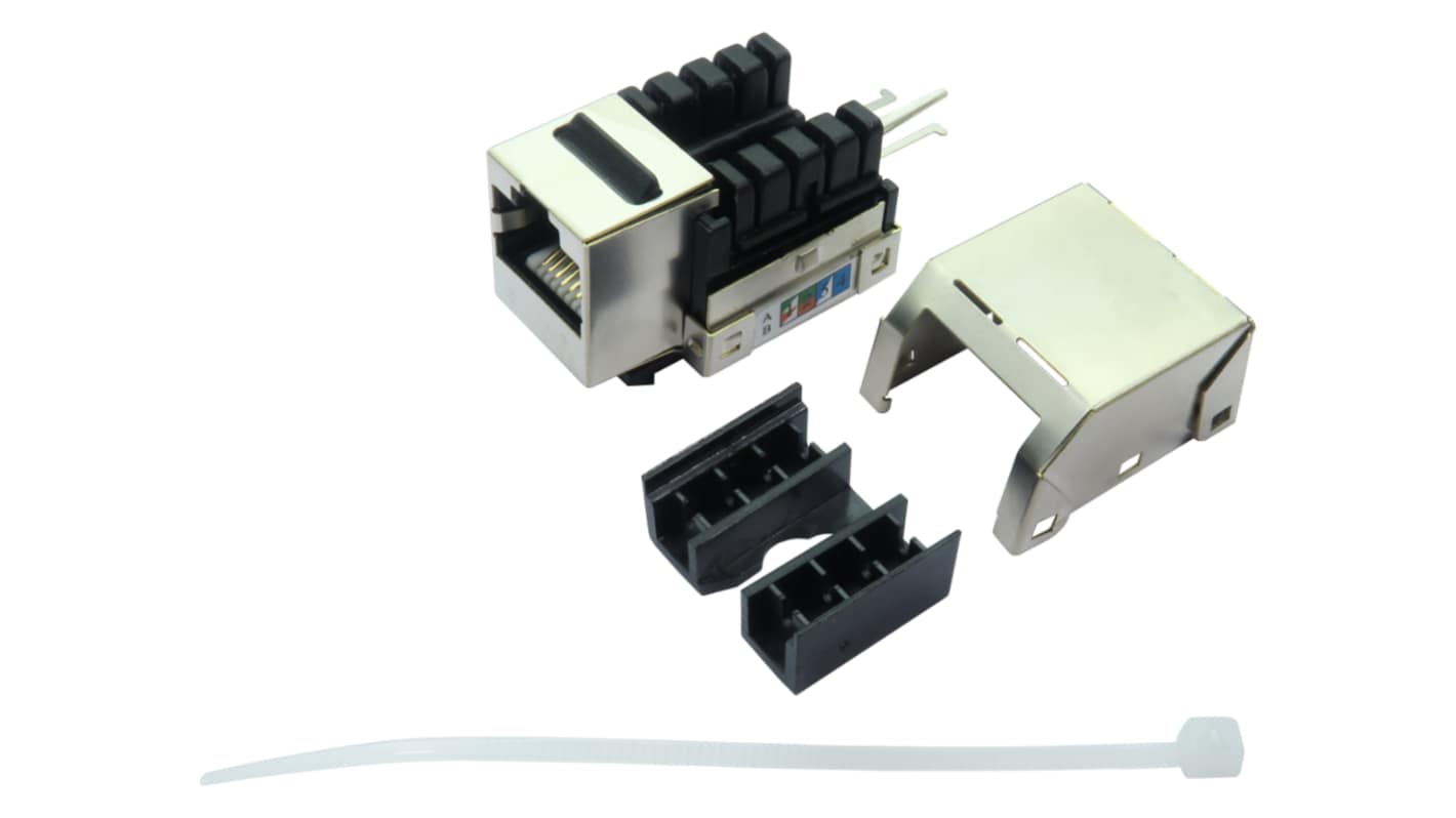 Jack Keystone RS PRO Cat6 RJ45 STP