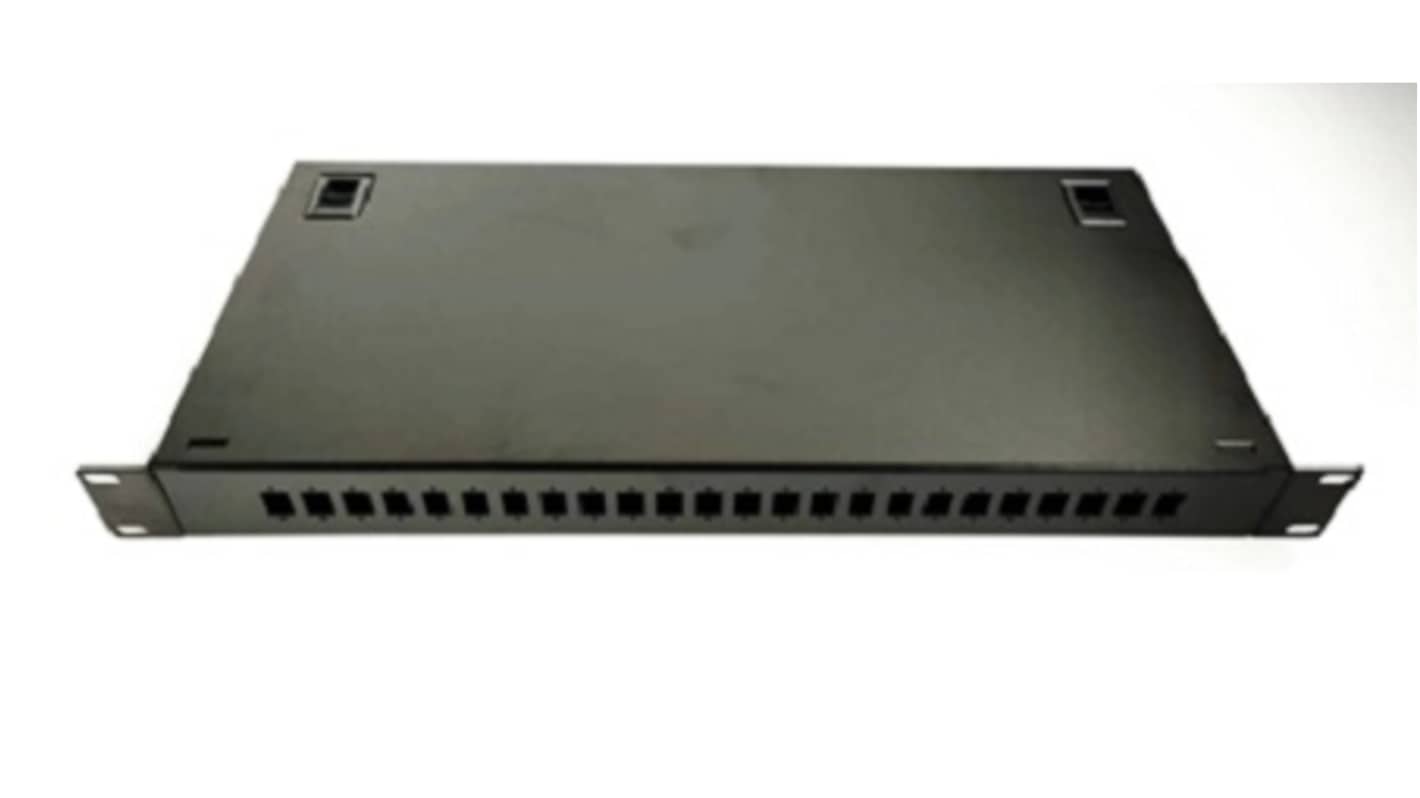 RS PRO 24 Port SC Duplex Fibre Optic Patch Panel, 1U