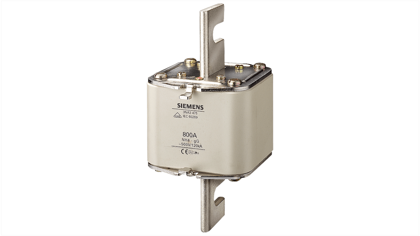 Siemens 1kA Tag Fuse, NH4, 500 / 440V ac/dc