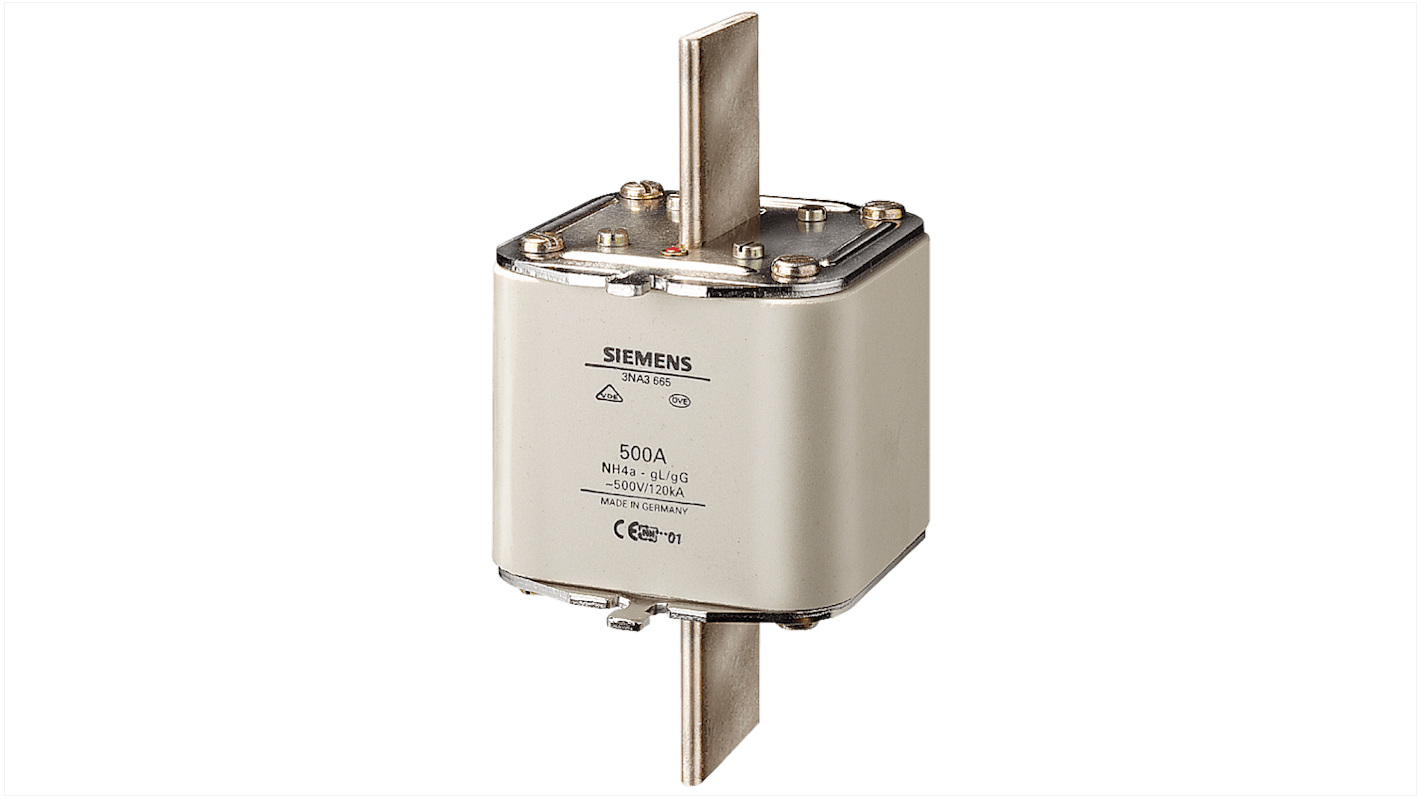 Siemens 1.25kA Tag Fuse, NH4a, 500 / 440V ac/dc