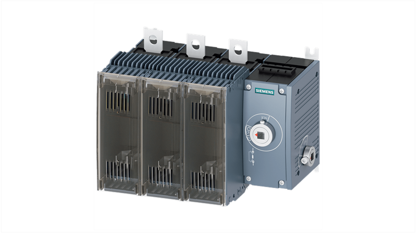 Siemens Fuse Switch Disconnector, 3 Pole, 250A Max Current
