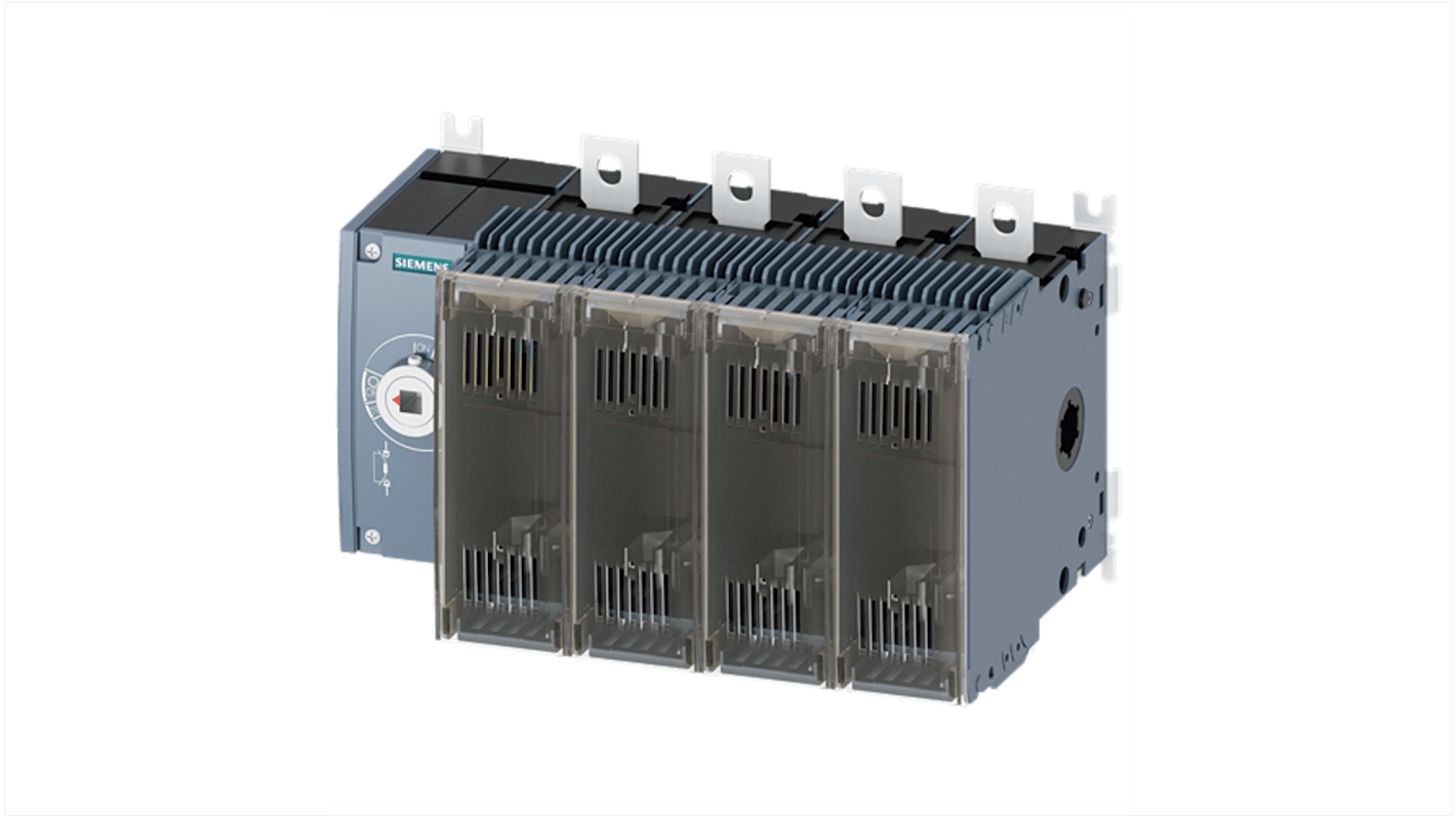Siemens Fuse Switch Disconnector, 4 Pole, 250A Max Current